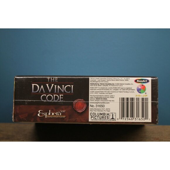 Factory Sealed 240 Piece Esphera Globe Puzzle-The Davinci Code-Glow in the dark - Picture 3 of 4